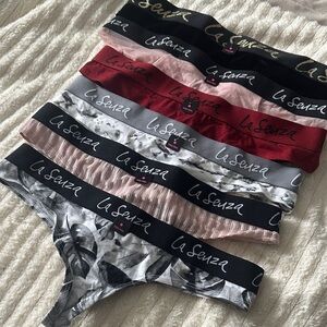 6 thong bundle NWT